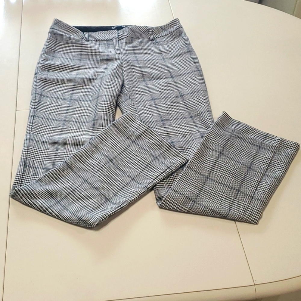 Express columnist houndstooth dress pants--size 4